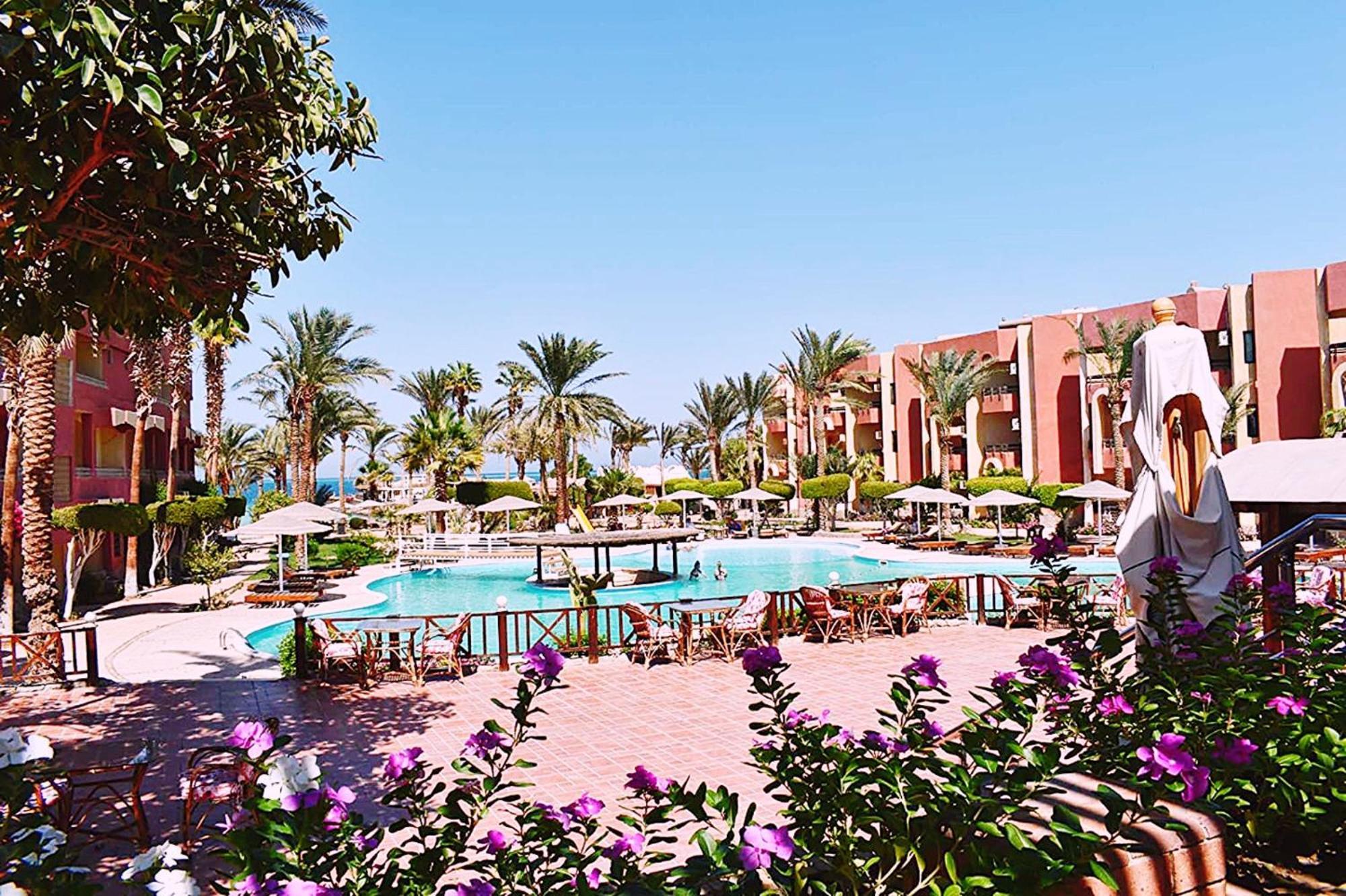 El Geisum Beach Hotel Hurghada Exterior foto