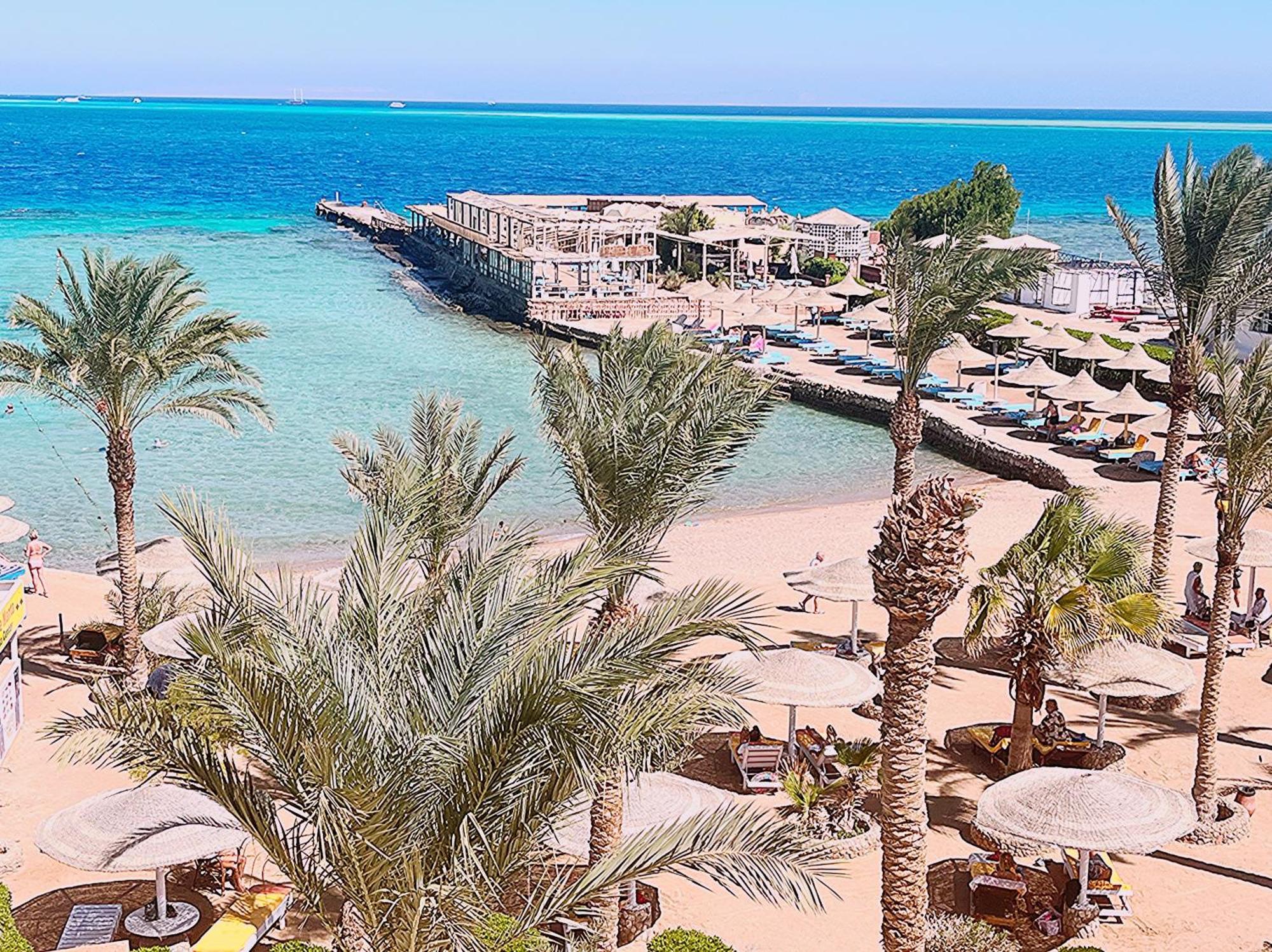 El Geisum Beach Hotel Hurghada Exterior foto